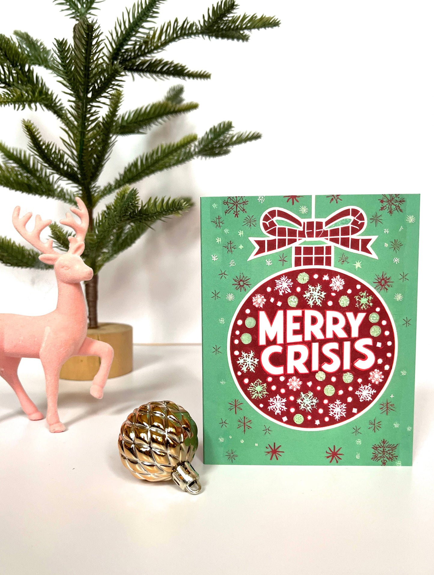 Merry Crisis - Christmas Card