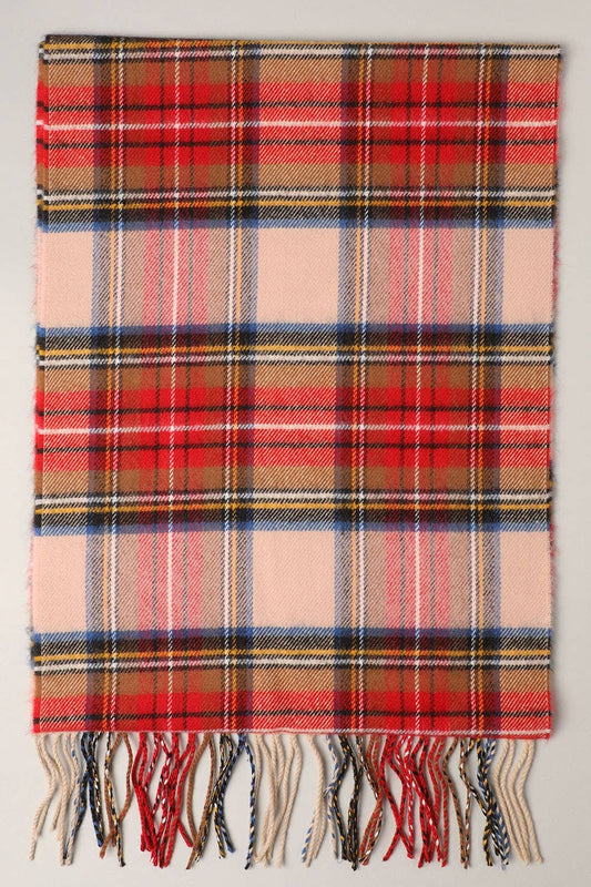 Tartan Plaid Muffler Scarf