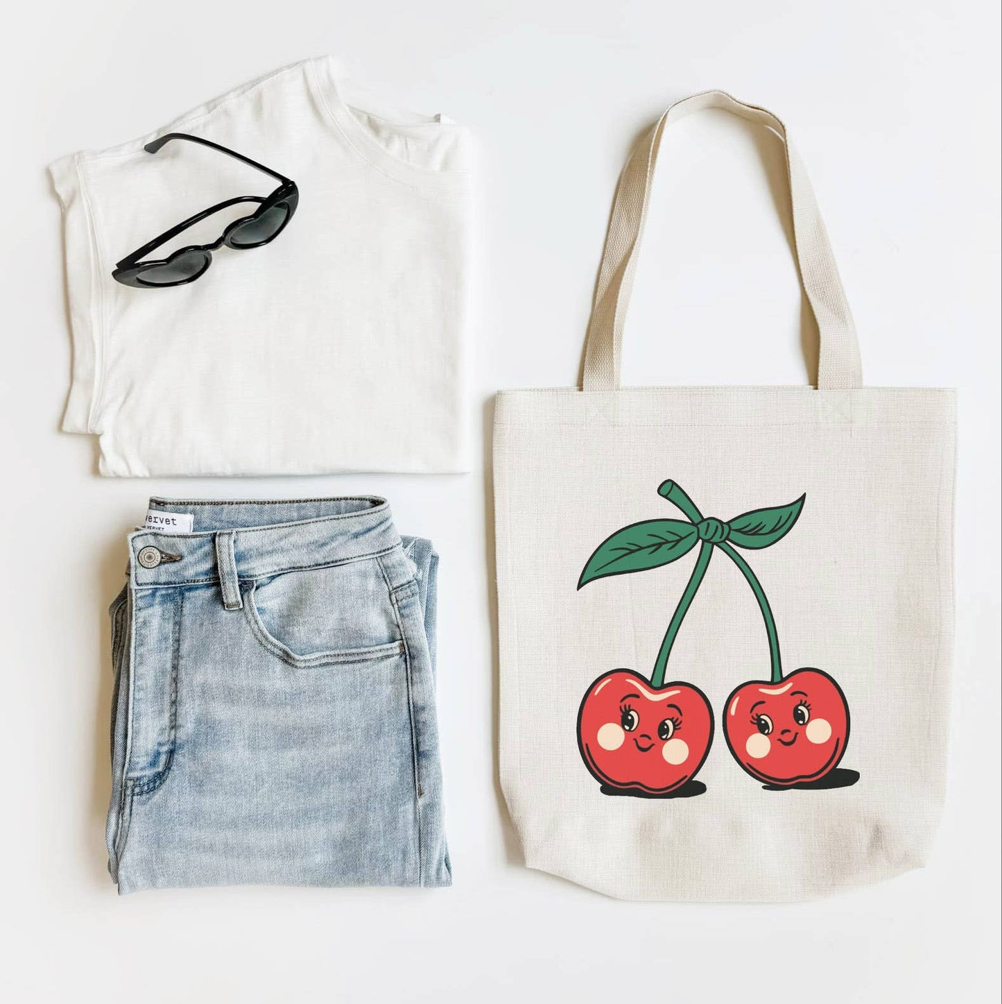 Vintage Cherry Tote