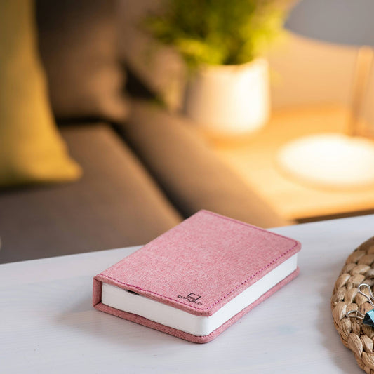 Linen Fabric Smart Book Light