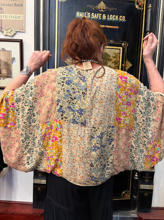 Cropped Garden Kimono