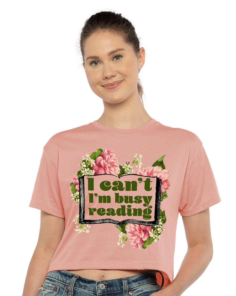 Busy Reading Top - Pink