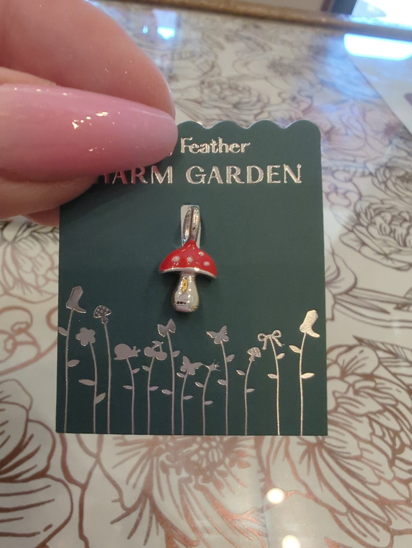 Charm Garden - Mushroom Silver