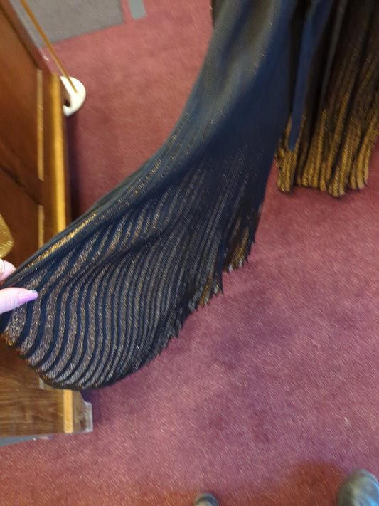 Black Gold Sweater Dress