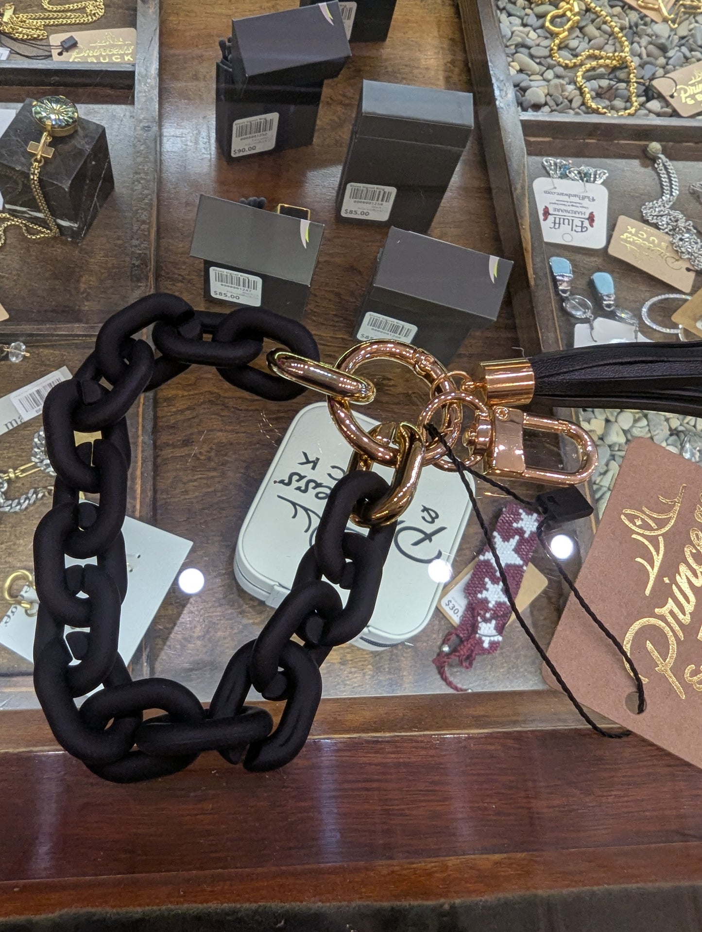 Chainlink w/ Tassel Keychain