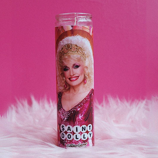 Saint Dolly Prayer Candle