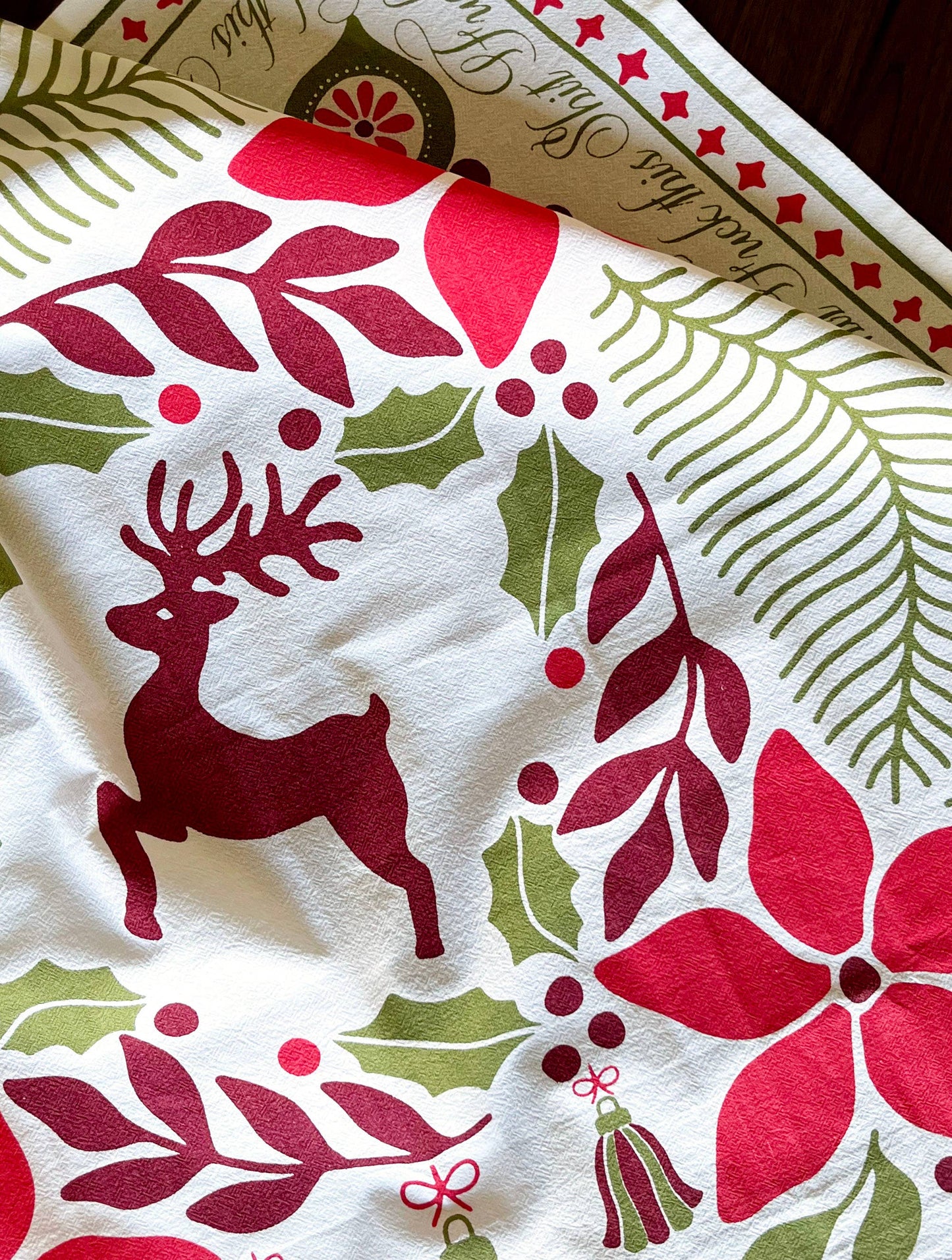 Fuck This Shit - Christmas Kitchen Towel