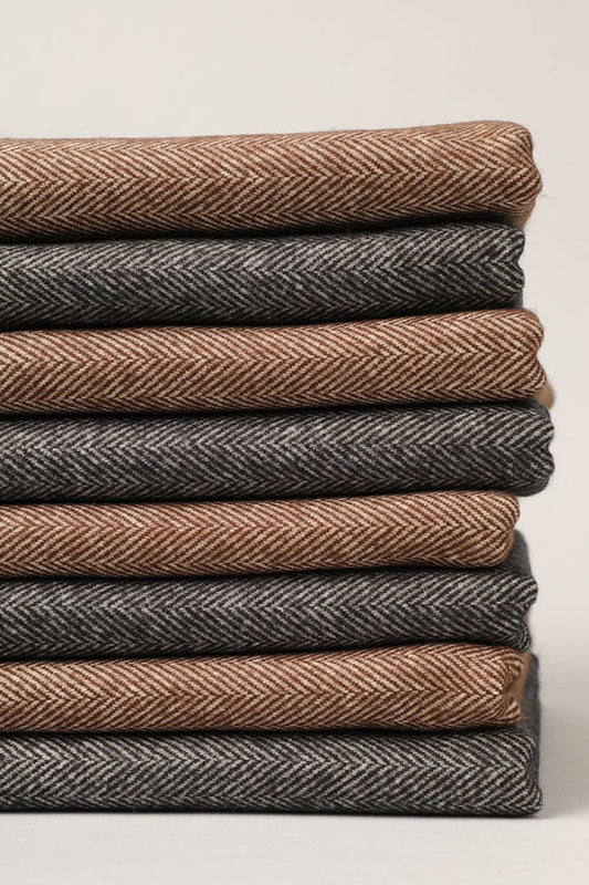 Herringbone Muffler Scarf