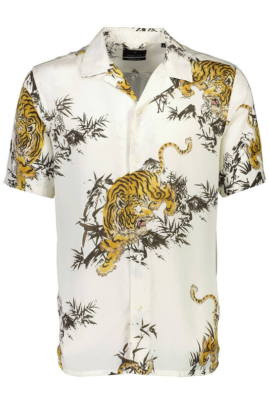 Tiger Time Short Sleeved Dress Shirt