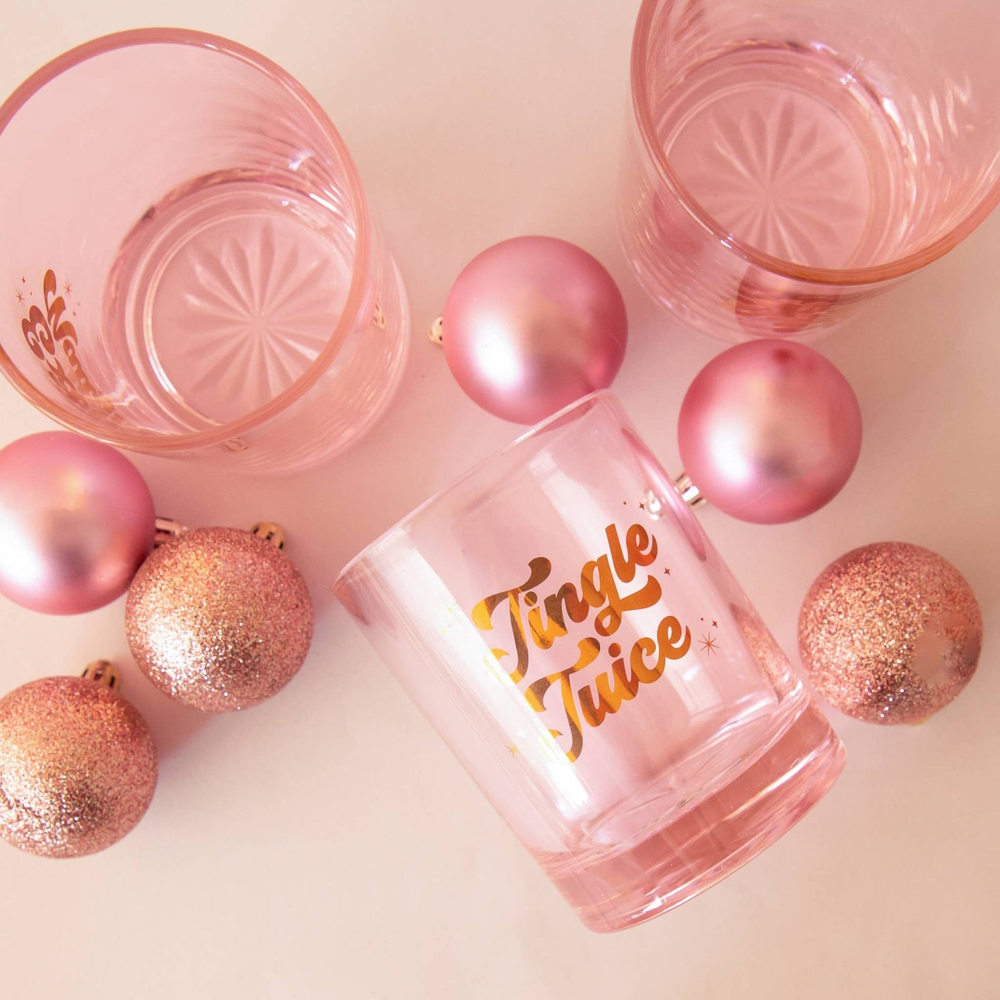 Jingle Juice Holiday Tumbler | Gold