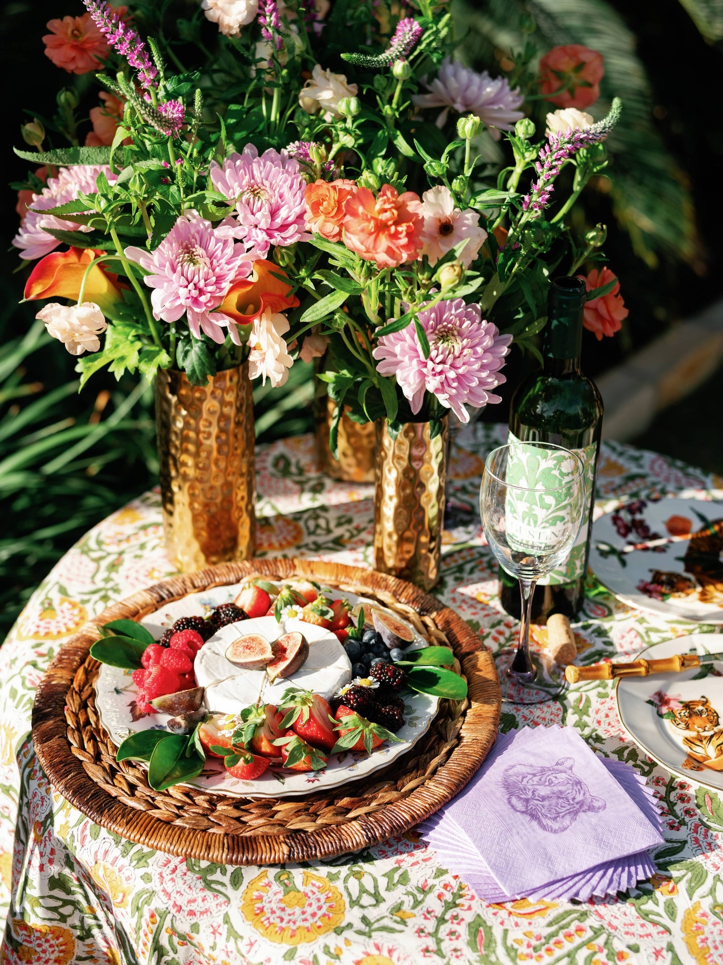 Tiger Cocktail Napkins