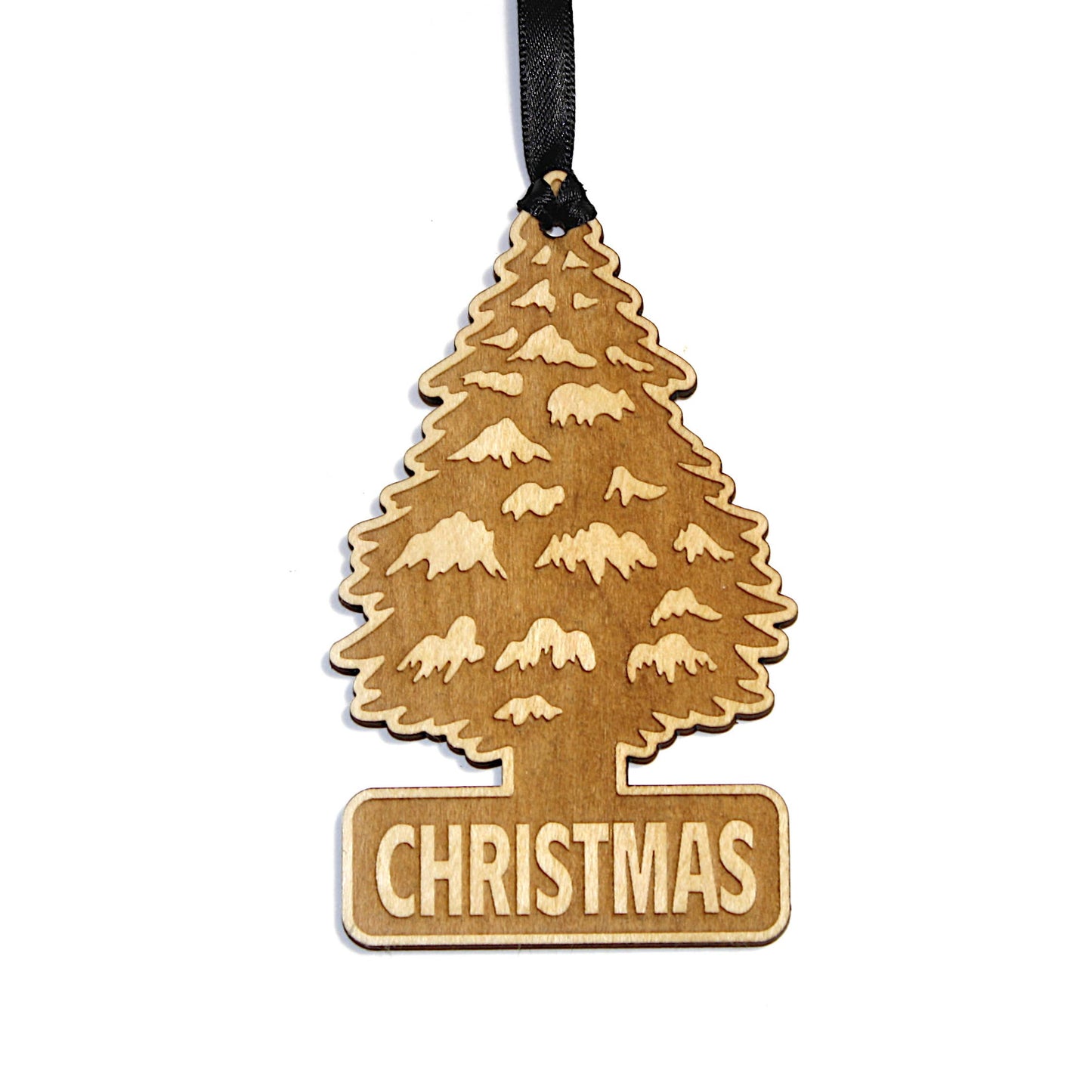 Real Maple Wood Christmas Ornaments (Limited Edition)