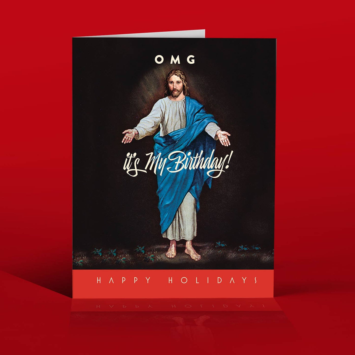 OMG JESUS christmas card