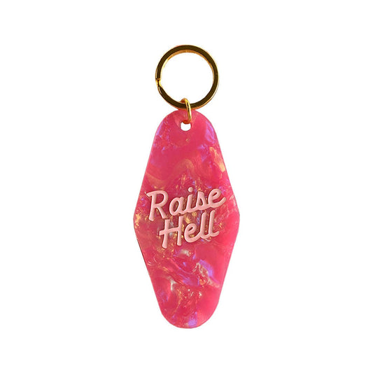 Raise Hell Motel Keychain