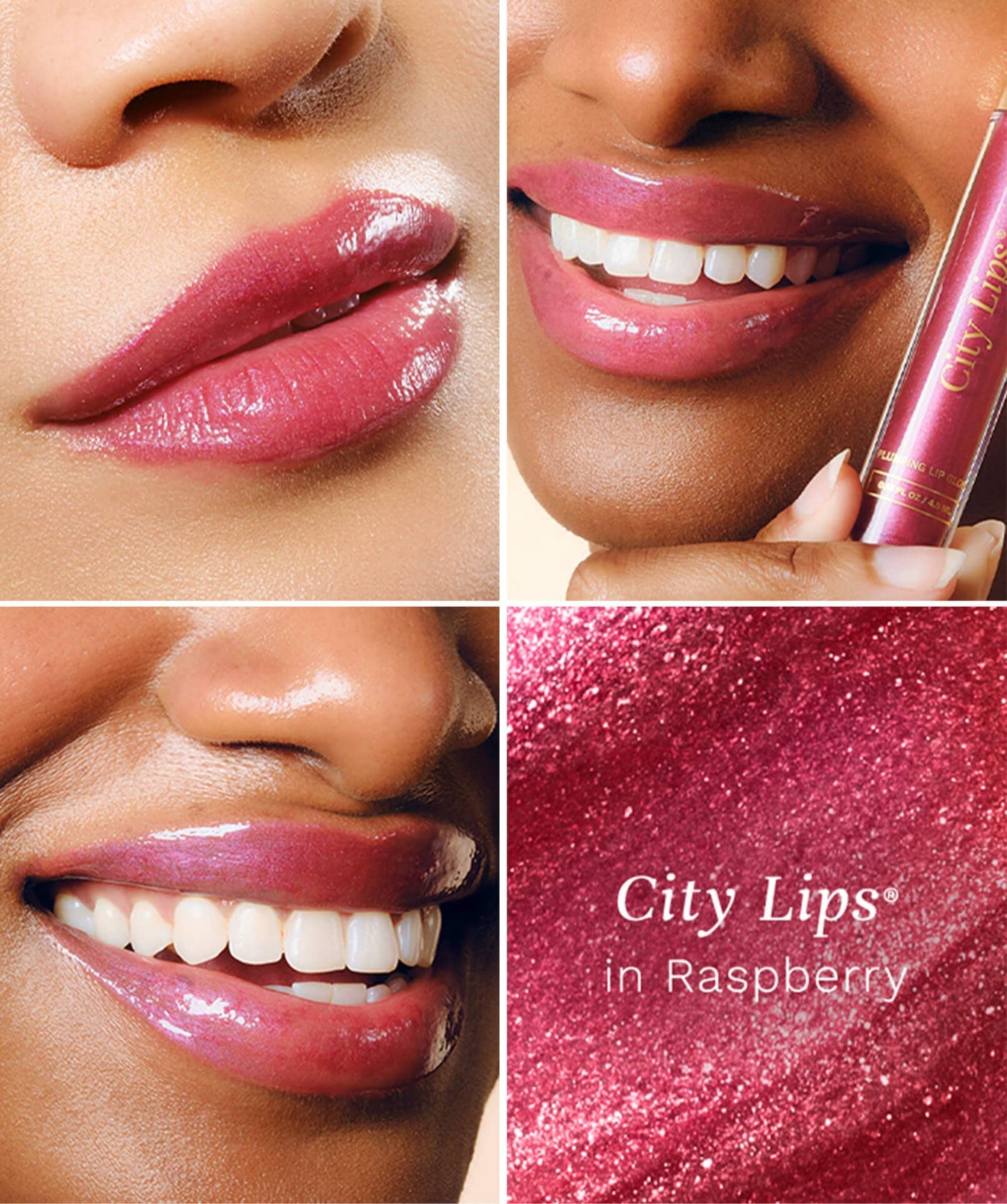 City Lips® - Raspberry - Shimmery Berry