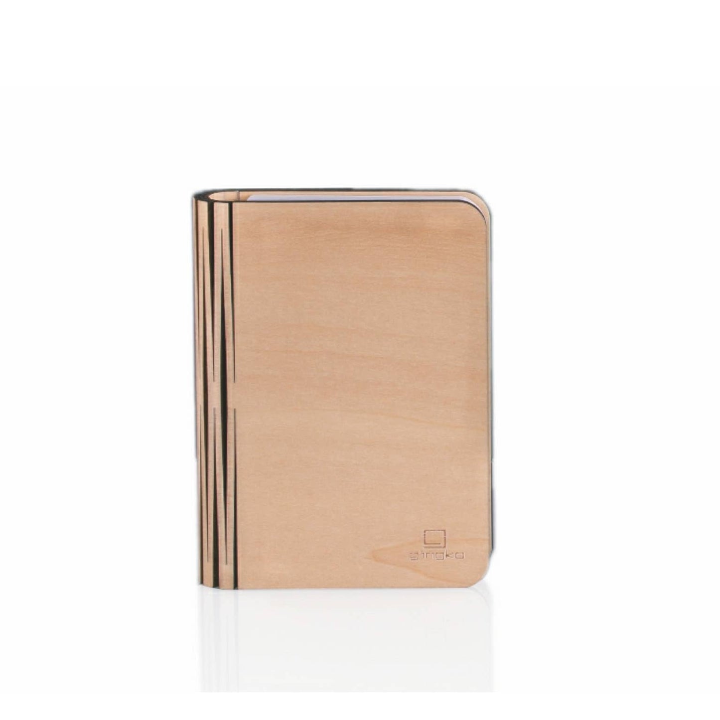 Natural Wood Smart Book Light