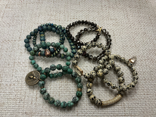 Beaded Stackable Bracelets