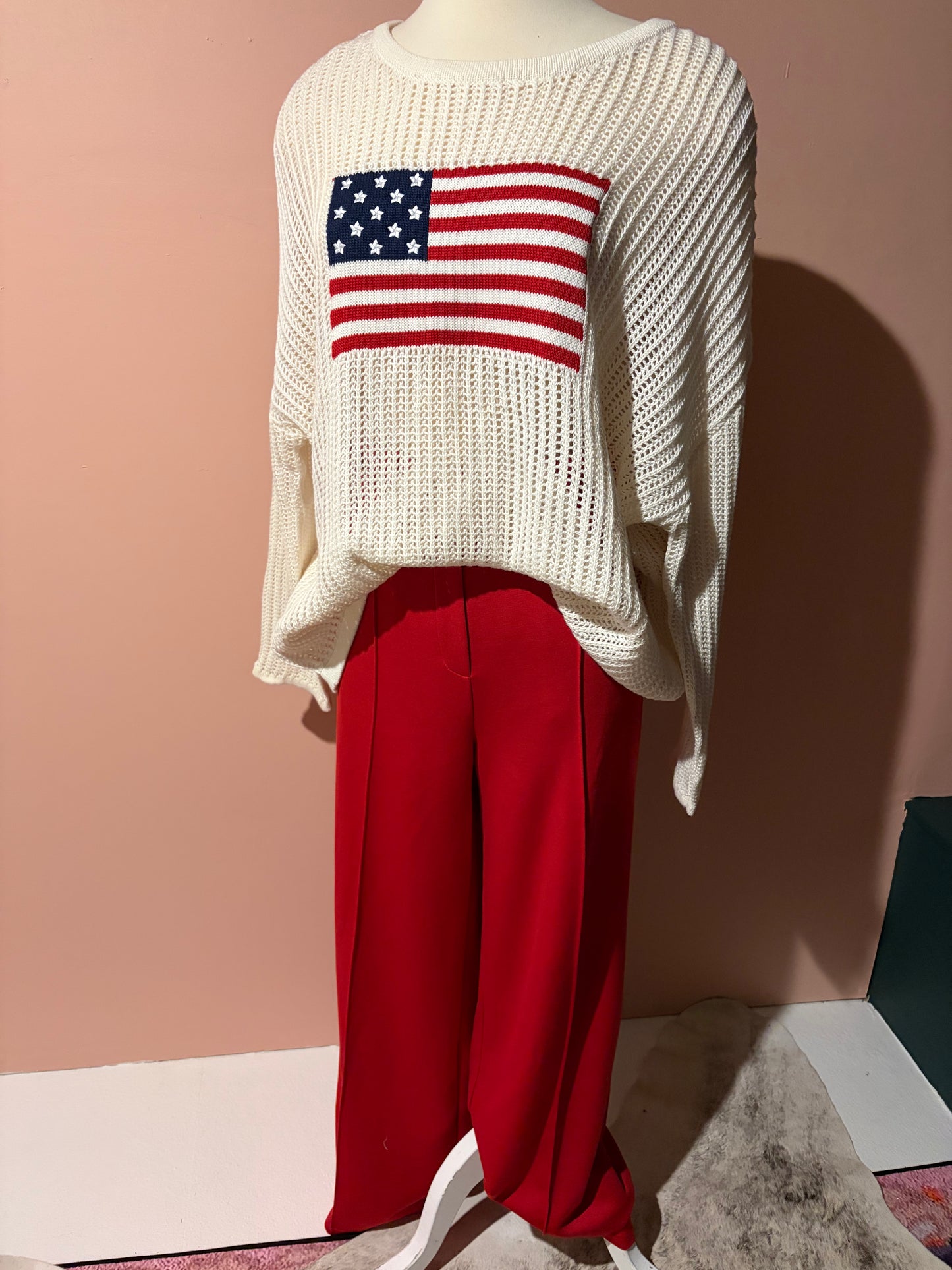 Patriotic Glory Mesh Pullover