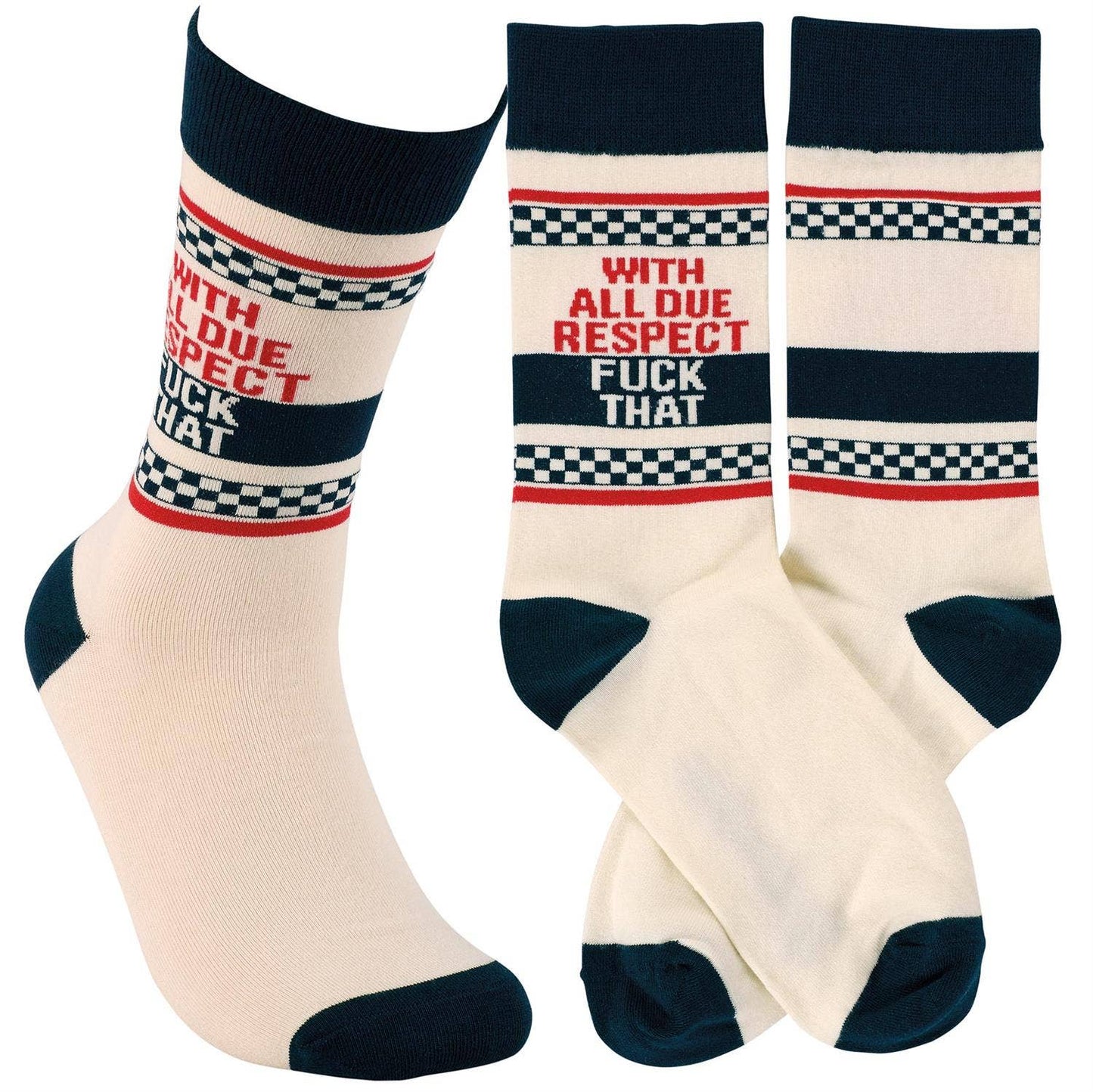 All Due Respect Socks