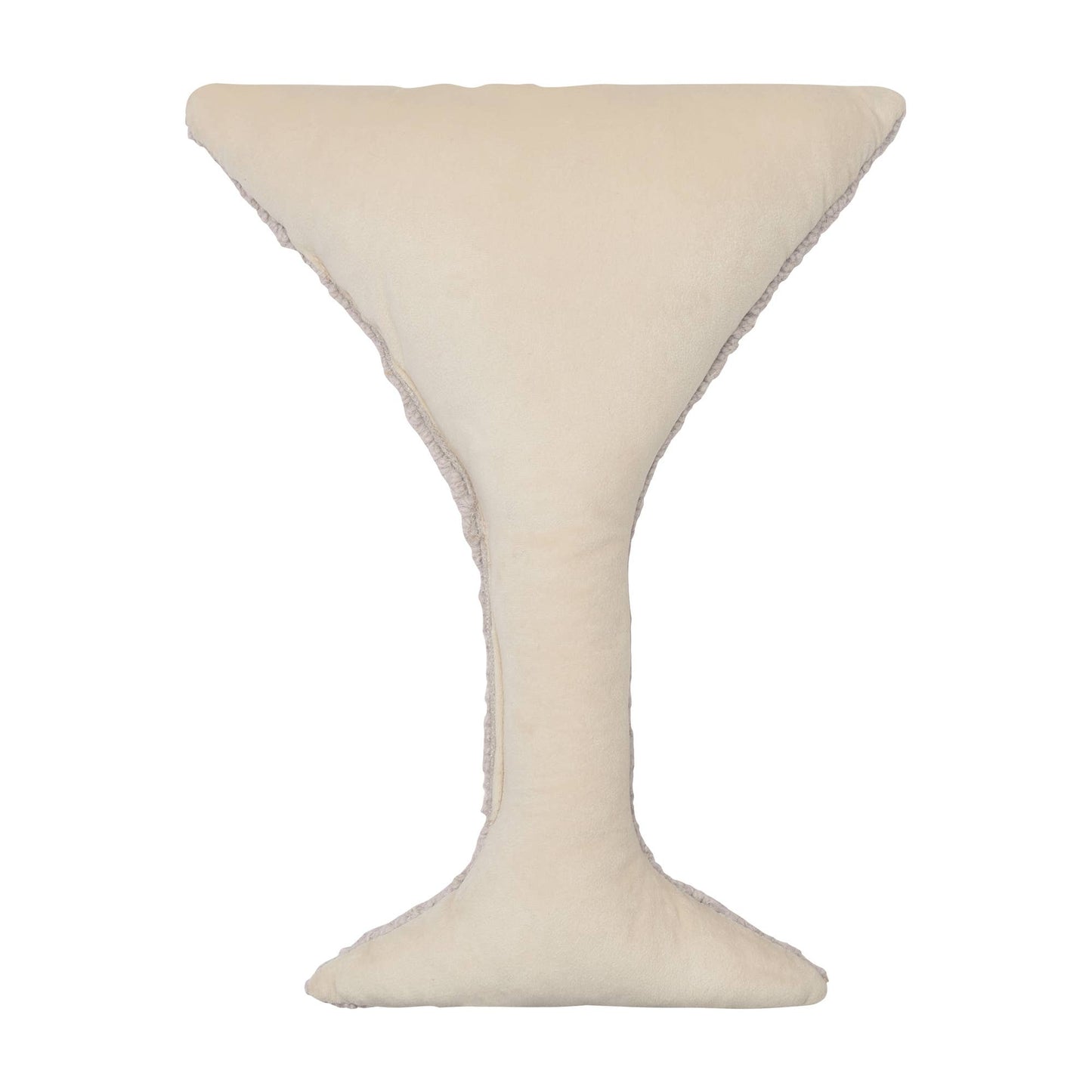 Martini Glass Shaped Hook Pillow - Ampersand