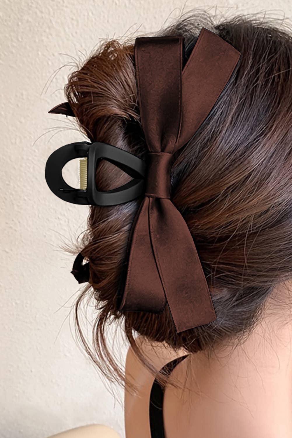 LDC Bow Decor Large Hair Claw Clip