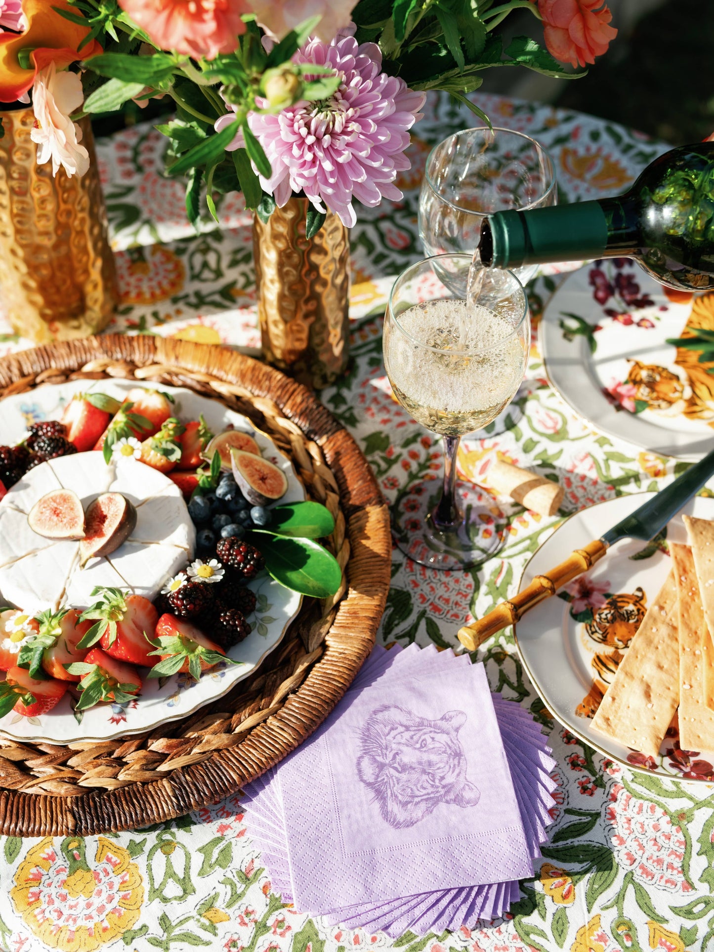 Tiger Cocktail Napkins