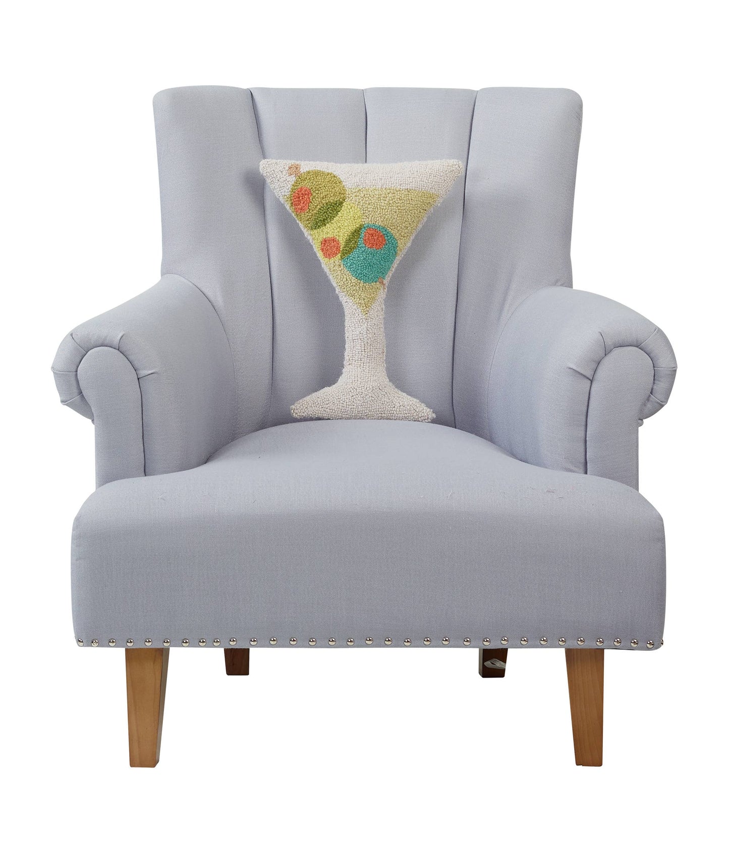 Martini Glass Shaped Hook Pillow - Ampersand