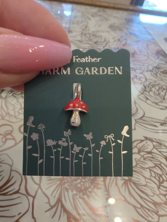 Charm Garden - Mushroom Silver