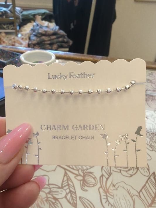 Charm Garden - Bracelet Chain Silver