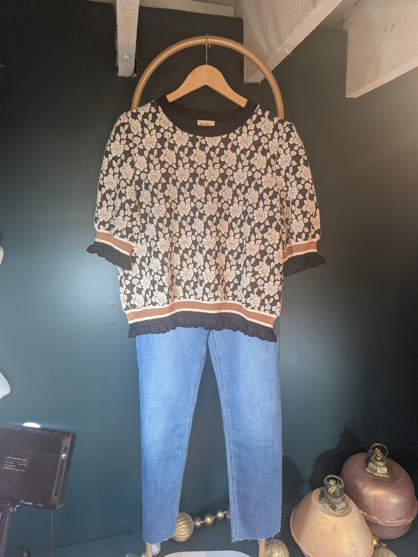 A Rose is a Rose Sweater