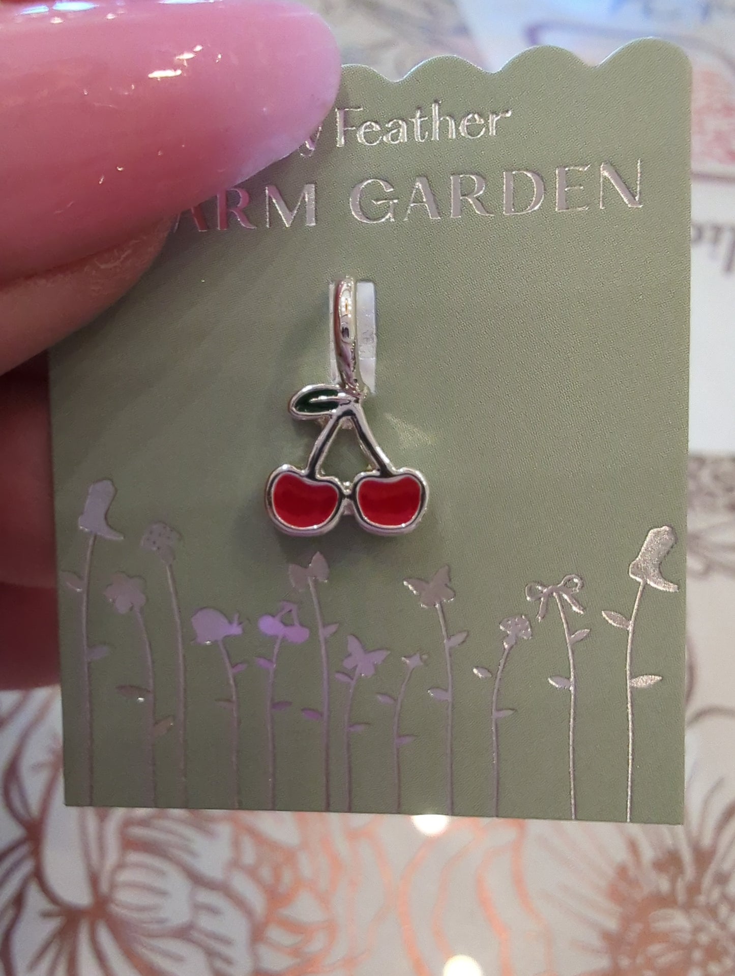 Charm Garden -  Cherry Silver