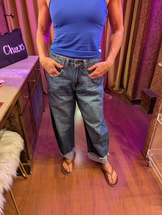 Barrel Cuff Jean