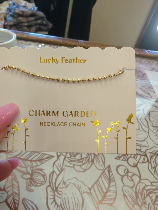 Charm Garden - Necklace Chain Gold